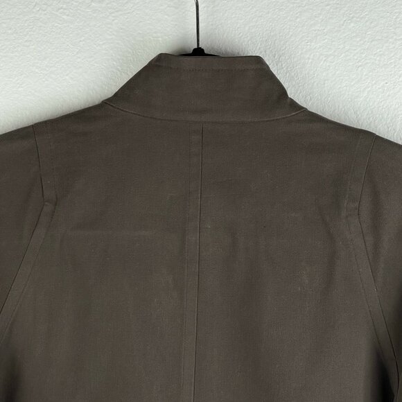 Company Ellen Tracy Jacket Women's Sz 10P Full Zip Tailored Sport Track Brown - Picture 5 of 9